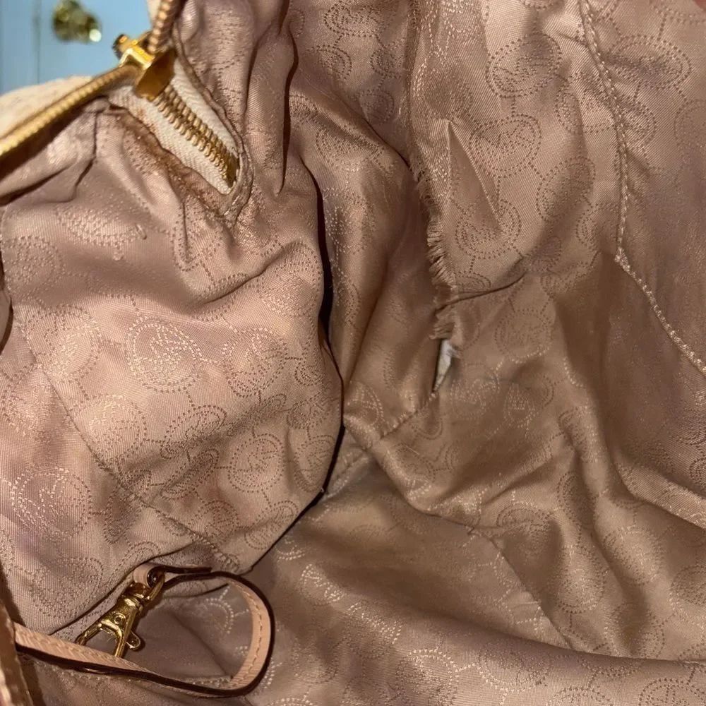 Michael Kors Bag Purse Handbag Pocketbook Grayson Duffle Satchel Tote Pocketbook - Picture 16 of 16